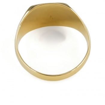 9ct gold 5g Signet Ring size W